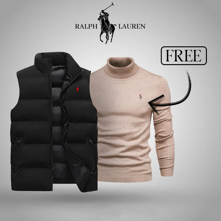 Stylische Weste mit Gratis-Pullover – Räumungsverkauf!