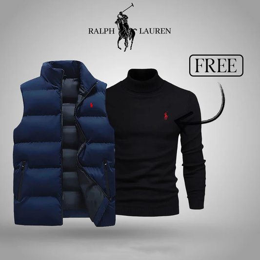 Stylische Weste mit Gratis-Pullover – Räumungsverkauf!