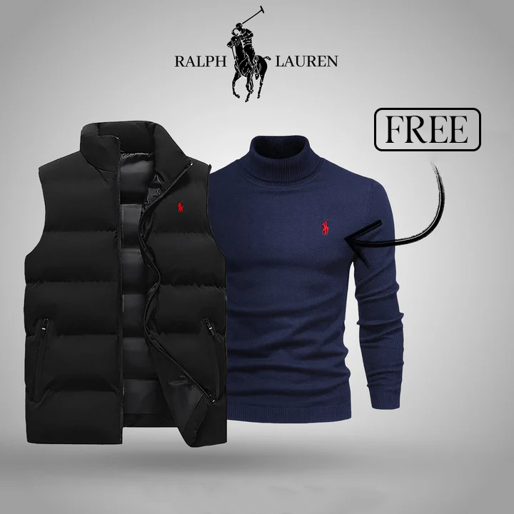 Stylische Weste mit Gratis-Pullover – Räumungsverkauf!