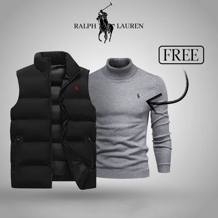 Stylische Weste mit Gratis-Pullover – Räumungsverkauf!