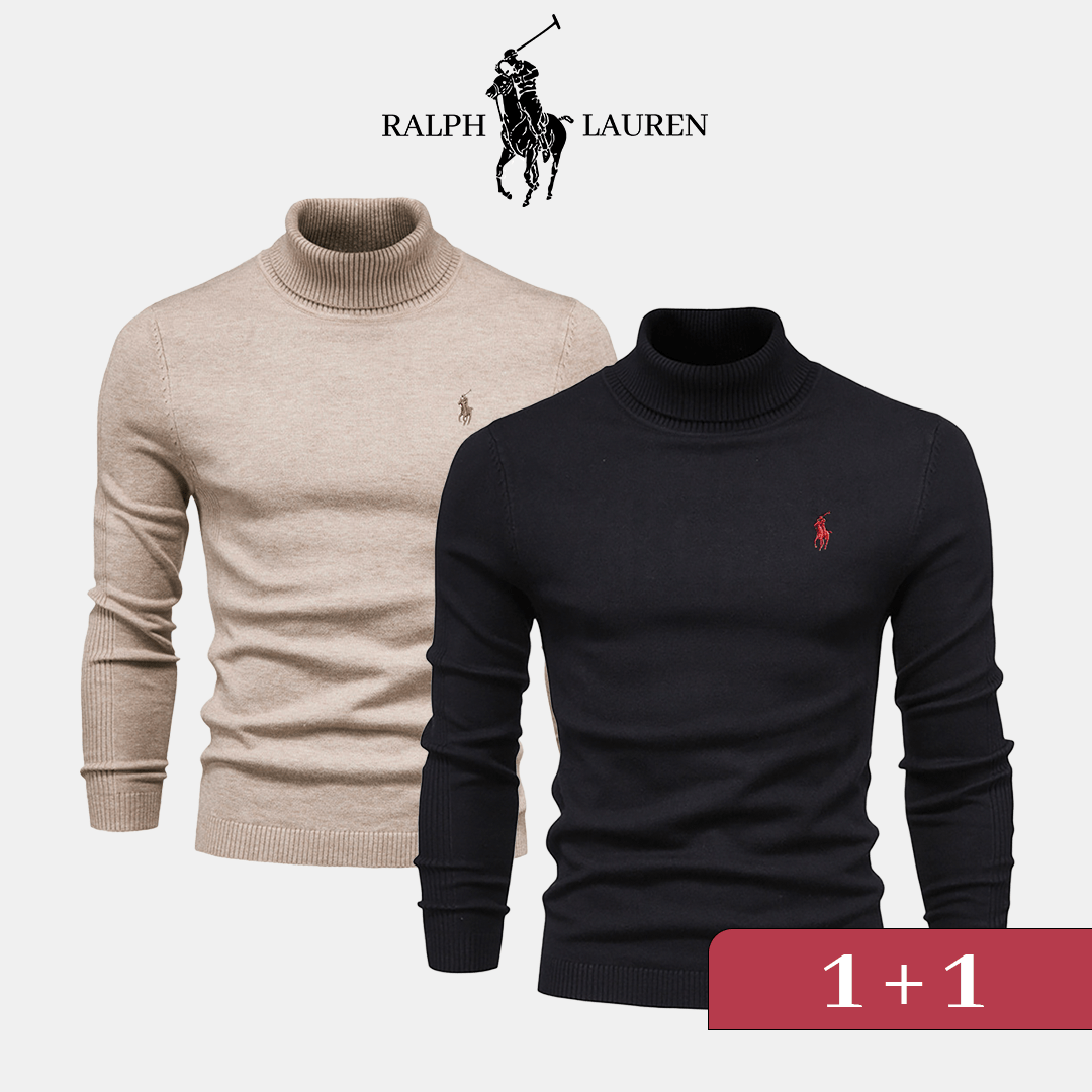 Stylischer Rollkragen-Pullover R&L 1+1 – Jetzt im Lagerverkauf!