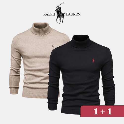Stylischer Rollkragen-Pullover R&L 1+1 – Jetzt im Lagerverkauf!