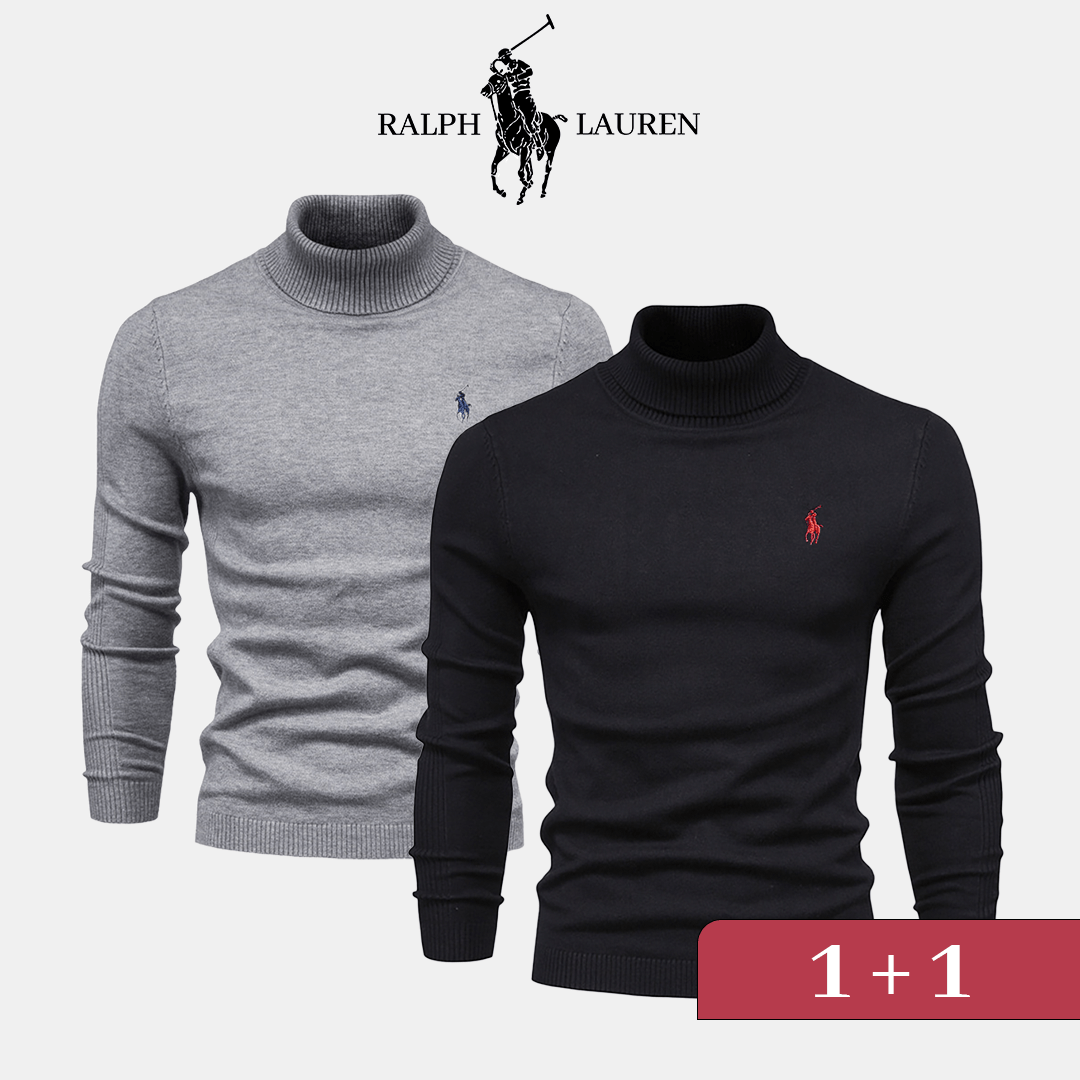 Stylischer Rollkragen-Pullover R&L 1+1 – Jetzt im Lagerverkauf!