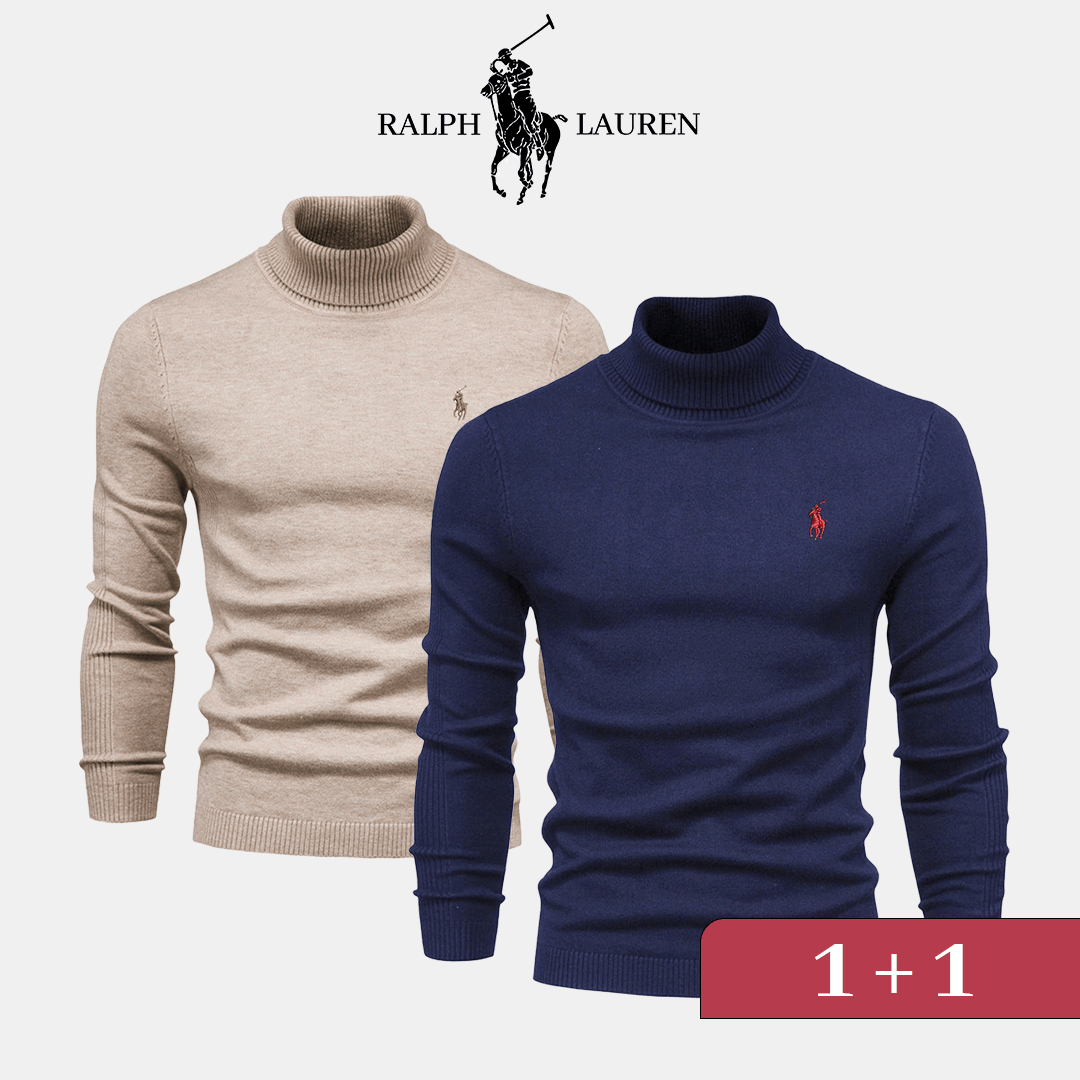 Stylischer Rollkragen-Pullover R&L 1+1 – Jetzt im Lagerverkauf!