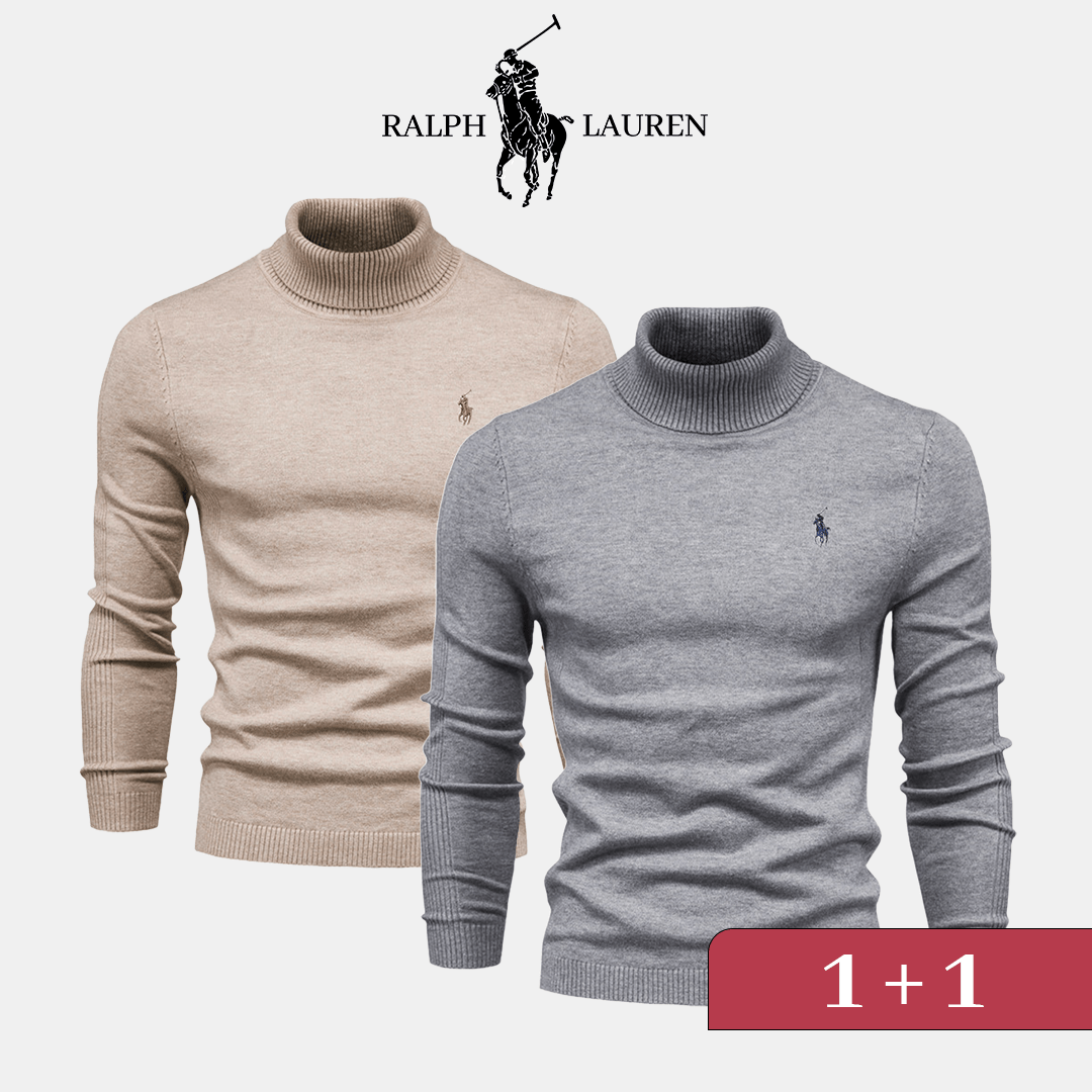 Stylischer Rollkragen-Pullover R&L 1+1 – Jetzt im Lagerverkauf!