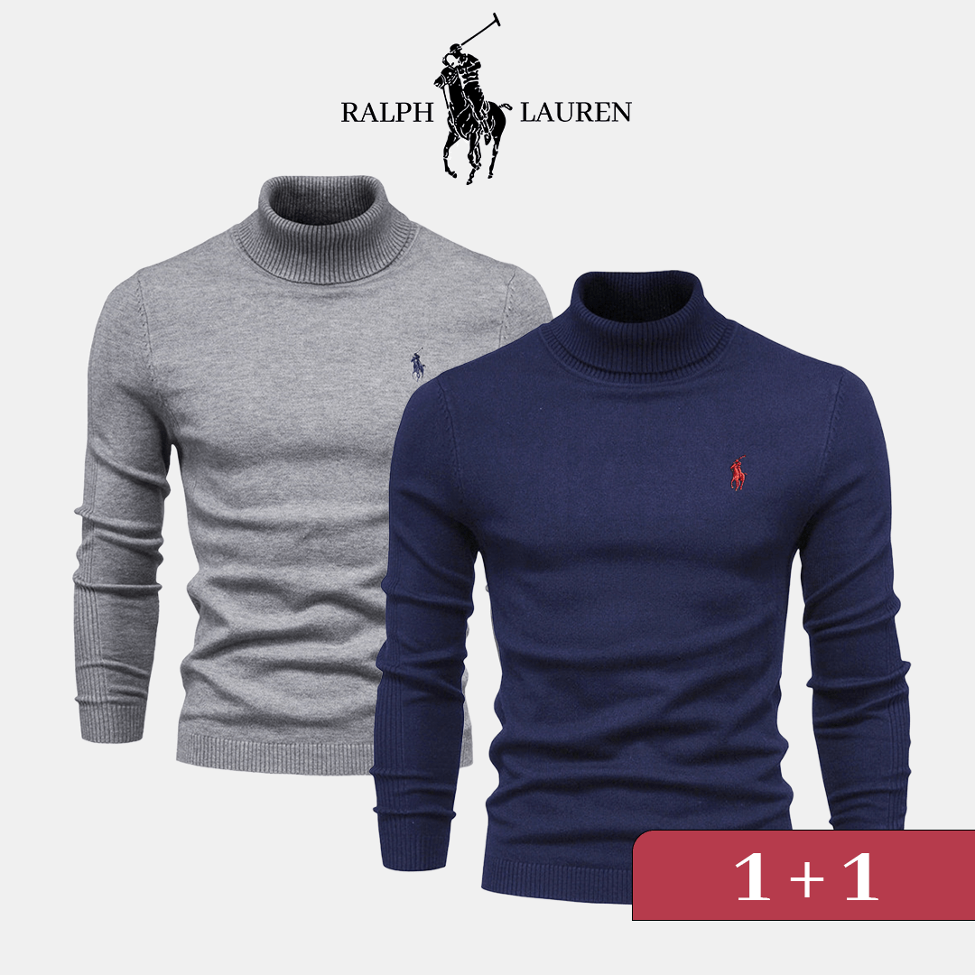 Stylischer Rollkragen-Pullover R&L 1+1 – Jetzt im Lagerverkauf!