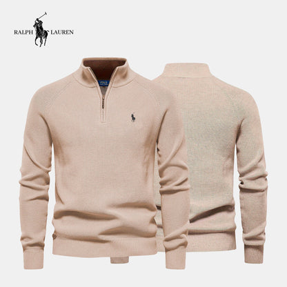 Zip-Up Collar Sweater (CLEARANCE)