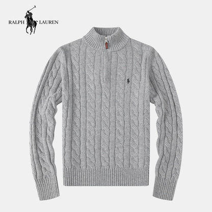 Twisted Cashmere Knit Sweater (Clearance Sale)