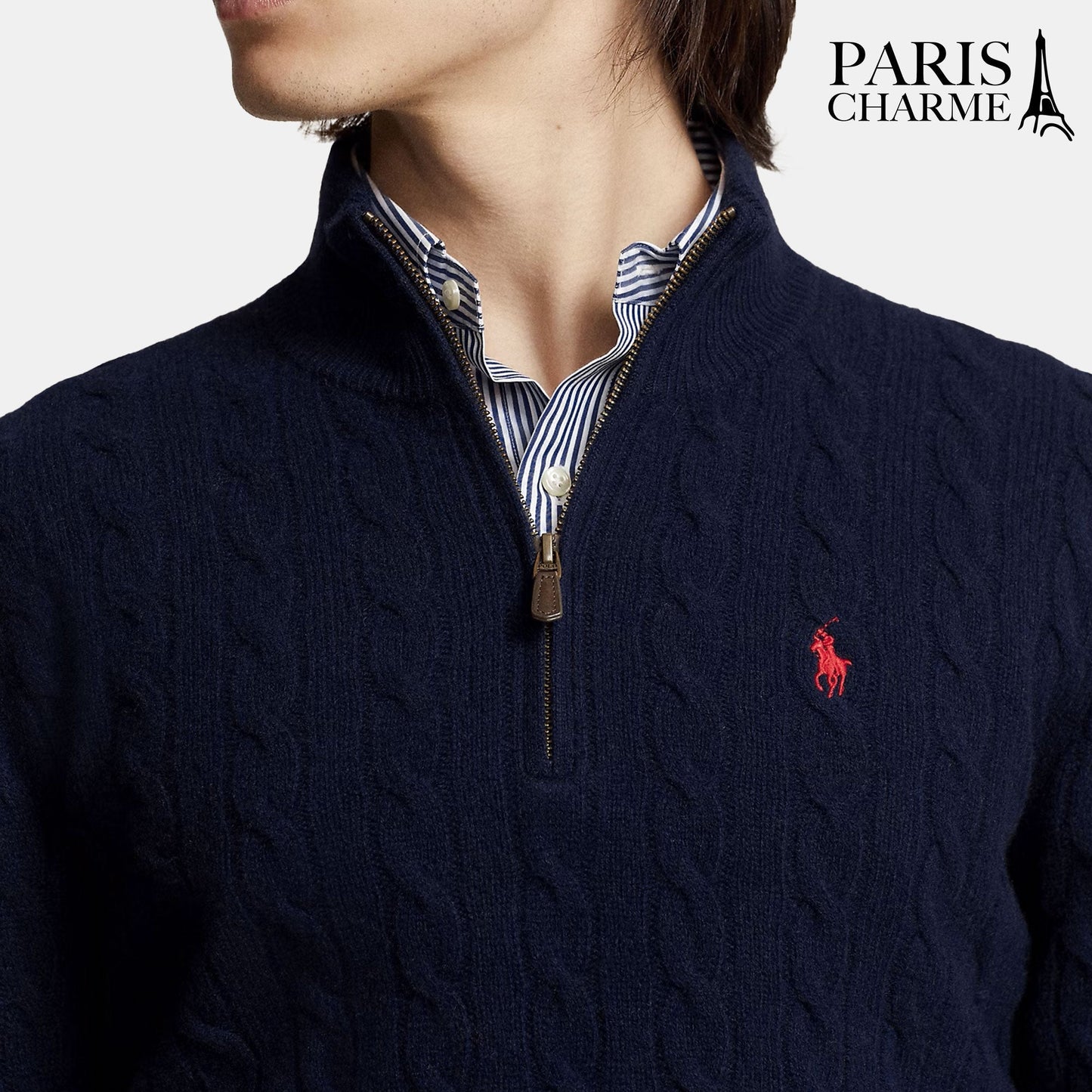 Twisted Cashmere Knit Sweater (Clearance Sale)