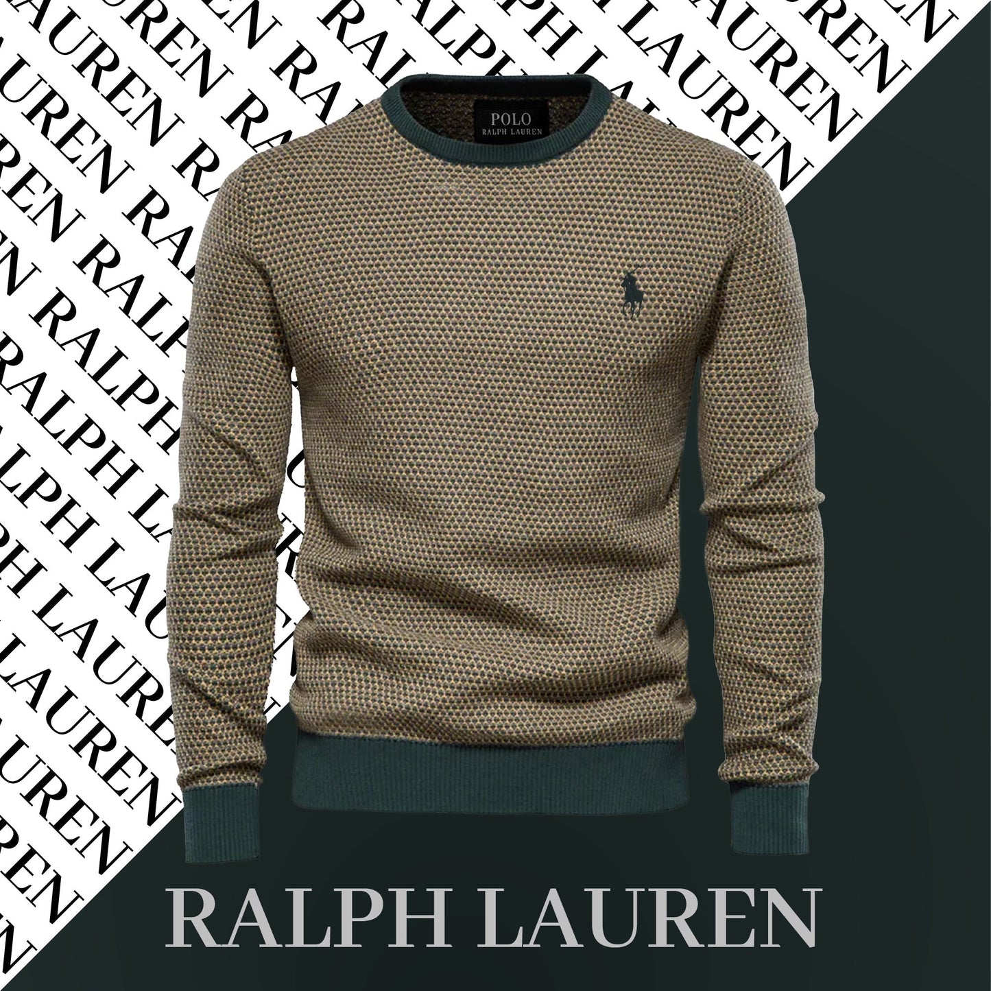 Limited Edition Signature Honeycomb Knit Pullover (399)